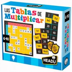 Juego de bingo: Las tablas de multiplicar