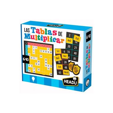 Juego de bingo: Las tablas de multiplicar